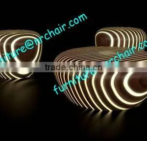 Shanghai Acrylic Led Spinball Stool and Table thumbnail-1