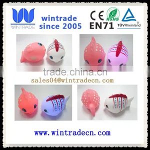 Lovely Whale Rubber Toy Floating Baby Bath Animal Toy thumbnail-4