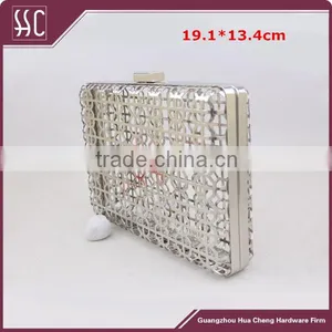 Metal Box Clutch Frame, Fashion Rectangle Purse Frame thumbnail-1