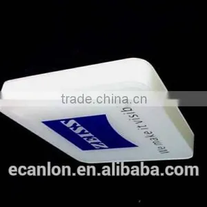 White Solid Acrylic Cube Block thumbnail-1