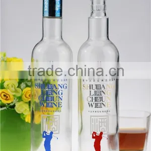 High Quality Glass Ethanol Bottle Screw Mouth Bottle Cucurbit Shape Bottle thumbnail-5
