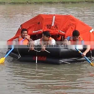 10 Persons Throw-overboard Inflatable Liferaft thumbnail-1