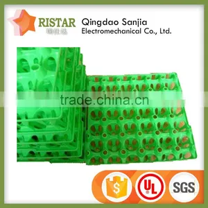 30 Holes Plastic Egg Tray for Packing and Transportation 30*30*5 cm Plastic Egg Tray for Sale thumbnail-2