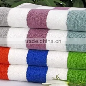 2015 Terry Towel 100% Cotton Stripe Design Beach Towel Yarn Dyed Bath Towel thumbnail-1
