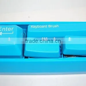 Mini Keyboard Stationery Set With Mini Brush and Mini Stapler thumbnail-1