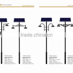 Solar Led Garden Light 3.5m High Whole Set thumbnail-1
