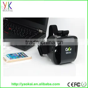 2016 New Style ABS Plastic VR Box 2.0 Bluetooth Gamepad 3D Glasses Virtual Reality Headset thumbnail-1
