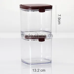Ultra-Clear Push to Open Clear Plastic Hinged Food Container thumbnail-3