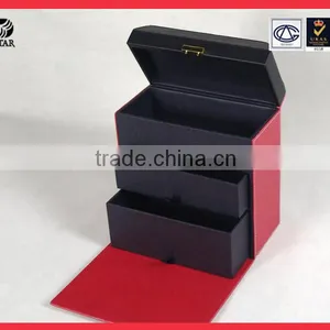 Factory Promotional 100% Cotton Leather Packing Box thumbnail-1
