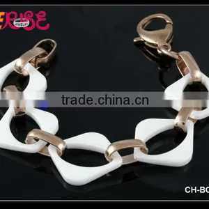 Fashinable Bracelets Tiara Bracelets Fashion Jewelry Rose Gold Ceramic Bracelet Teenage Fashion Jewelry thumbnail-1