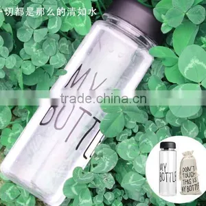 500ml Water Cup Transparent My Bottle / Lemon Juice Bottle / Plastic Water Bottle thumbnail-3