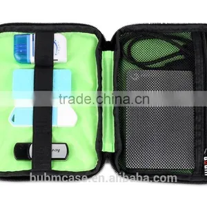 Waterproof Nylon Black Protablet Charging Cable Bag Whit Travel thumbnail-1