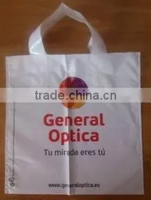 Soft Loop Handle Bag With Logo Printing, Plastic Bag Supplier thumbnail-1