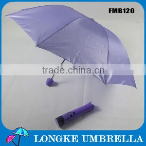 New Fancy Rain 3 Fold Umbrella With Bottle for Promotion Sale/bottle thumbnail-1