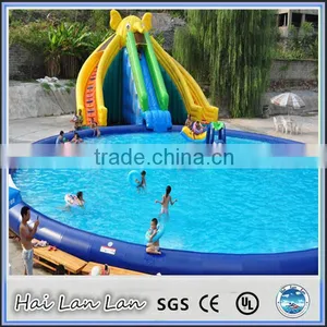 2015 Plastic Play Balls Inflatable Slide Pool for Adults thumbnail-1