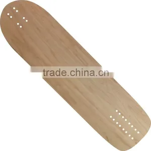 Blank Bamboo Drop-thru Freeride Girl Longboards Deck thumbnail-2