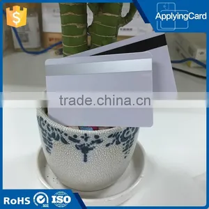 2016 New Product Silver or Black Hico Blank Magnetic Stripe Smart Card thumbnail-1