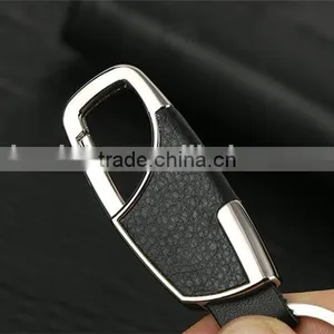 Accept Customed Logo Leather Key Chain thumbnail-1