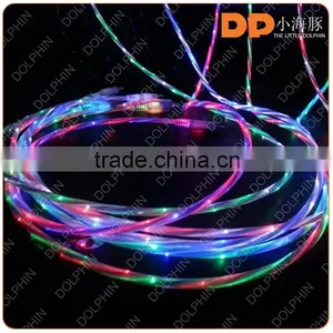 New Technology Usb Charging Cable Dual Color Flash Light LED Usb Otg Cable for Ipad Mini thumbnail-2