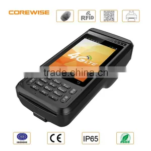 Cheap Portable Biometric Touch Screen POS Terminal Thermal Android Pda With Printer thumbnail-2