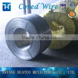 Manufacturing Si Al Ba Ca/Si Ca Ba Al/Fe SiAlBaCaCored Wire China thumbnail-1