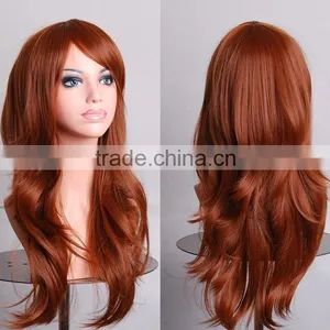 New Design Sex Wig Cosplay Long Red Cosplay Wig With Great Price thumbnail-1
