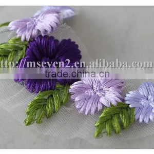 Excellent Quality New Products Beautiful Cord Crochet Flower Appliques Collar thumbnail-5