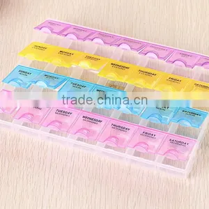 China Manufacture Plastic Pocket Size Pill Box thumbnail-6