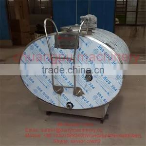 1000L Milk Chiller Tank For Dairy Farm Machinery thumbnail-2