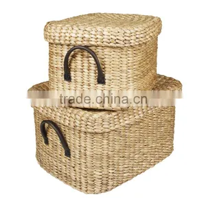Best Quality Water-hyacinth Basket From Vietnam ( Website: July.etop) thumbnail-4