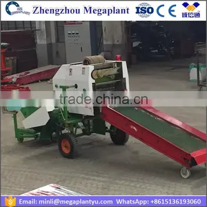 Factory Supply Full Automatic Silage Alfalfa and Sawdust Baler Packing Machine Price thumbnail-1