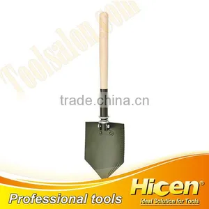 Wooden Handle Foldable Shovel thumbnail-1