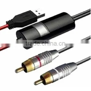USB Sound Card Cable Connect USB Speaker thumbnail-1