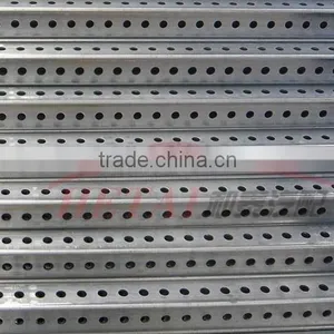 Galvanized Square Steel Road Sign Pole With Holes thumbnail-4