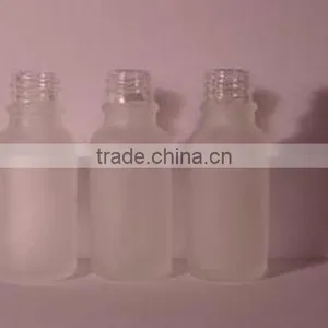 The New 20ml Clear Glass Bottle, Transparent Frosted Color Glass Bottle thumbnail-1