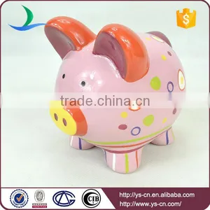 2015 Popular Hot Pretty Handprinting China Piggy Coin Bank thumbnail-5