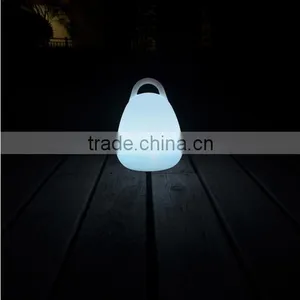 Led Color Change Table Lamp With Remote Control Lantern Shape Lamp thumbnail-1