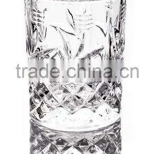 Glass Manufactory Supply Old Fashion Glass Cup Emboss thumbnail-1