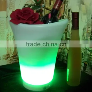 Cheap Led Ice Bucket /champagne Bucket Led/ Led Illuminated Ice Bucket/led Wine Coolers/beer Bottle Holders thumbnail-2