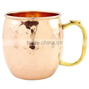 Moscow Mule Mug With Thumb Rest Handle, Manufacturer of Copper Moscow Mule Mugs, thumbnail-2