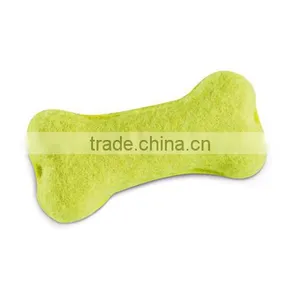 Hot Selling Portable Bone Shape Felt Dog Toy thumbnail-2