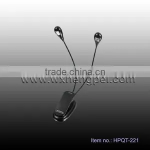 LED Book Reading Light Two LED Reading Light With Clip thumbnail-1