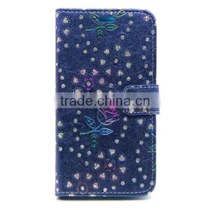 Peacock Pattern Wallet Case PU Leather Flip Case Colorful Phone Covers for Wiko Bloom thumbnail-1