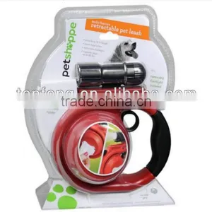 New Pet Parade Retractable Dog Leash With LED Flashlight and Bag Holder thumbnail-1