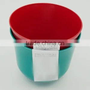 Biodegradable Bamboo Fiber Flower Pot thumbnail-5