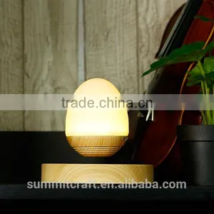 Creative Egg Shaped Night Light Magnet Levitating Bluetooth Speaker thumbnail-3