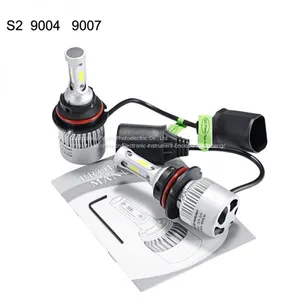 S2 9004 9007 cob LED Фара для автомобиля мощностью 72 Вт thumbnail-1