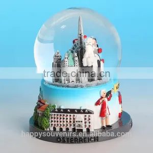 Scenery Resin Snow Globe For Home Decoration thumbnail-1