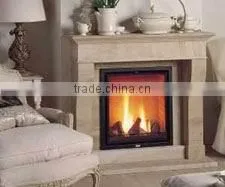 Travertine Fireplace thumbnail-1