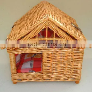 Exquisite and Durable Wicker Pet Basket&house thumbnail-1